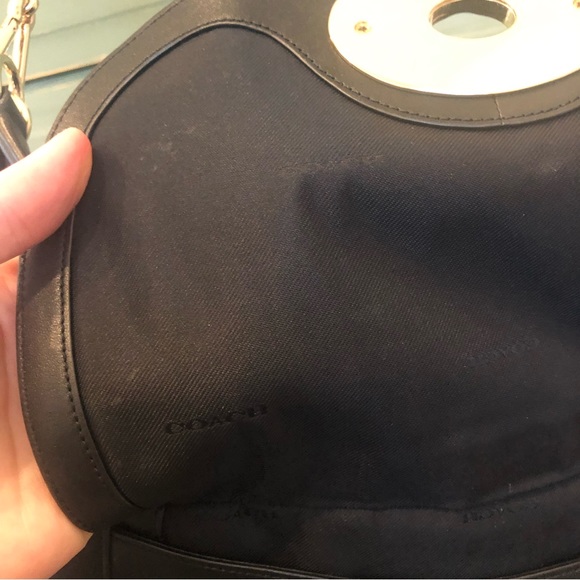 Coach 34656 Whip Lash Circle Hobo Convertible messenger shoulder handbag bag - Picture 6 of 16